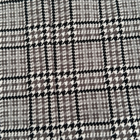 MICHAEL Michael Kors multicolor gray white black plaid stretch pencil skirt - Picture 6 of 12